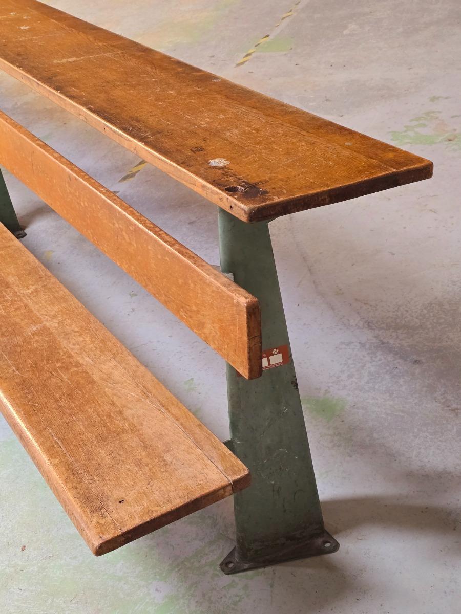 Jean Prouvé  banquette bench banc 1950